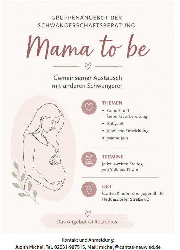 Gruppenangebot der Schwangerschaftsberatung