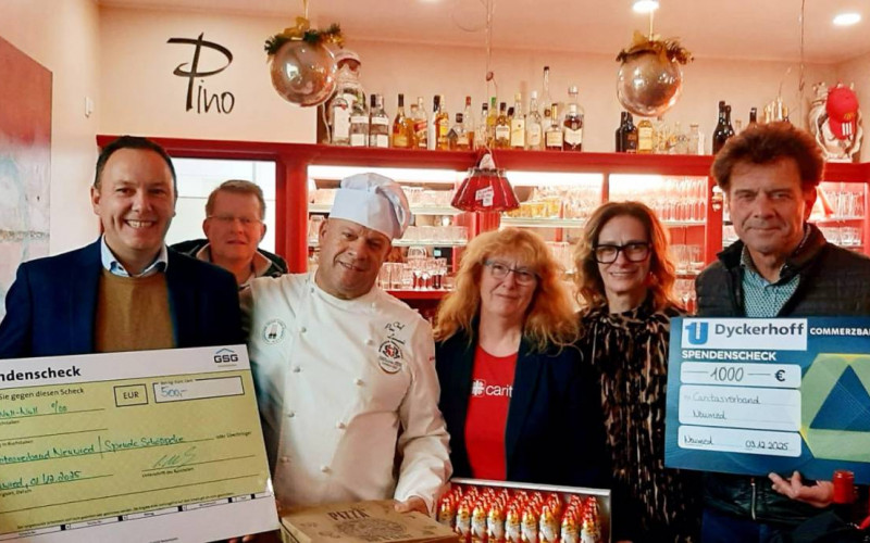 Festliche Weihnachtsfeier im „Schöppchen“ – Begegnungsstätte bietet Menschen in Not einen Moment der Ruhe